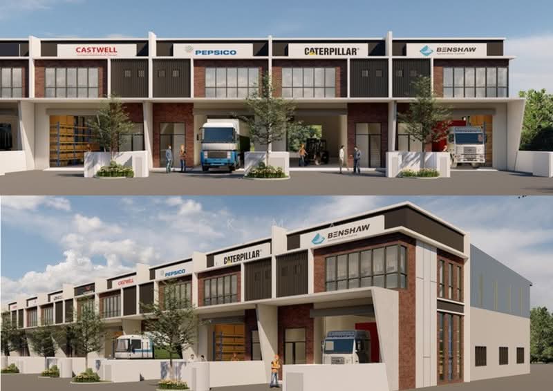 Semi-D Factory for Sale in Kampung Baru Kundang (Rawang) - Ck Max - Exterior - PropertyGuru.com.my