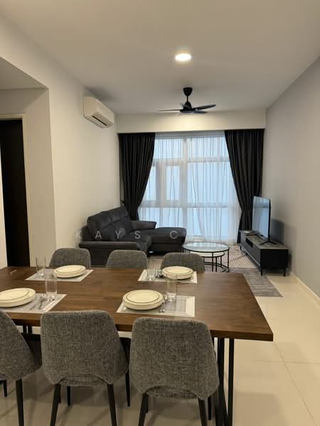 Service Residence for Rent at Met 1 Residences - Kays Chin - Living Room - PropertyGuru.com.my
