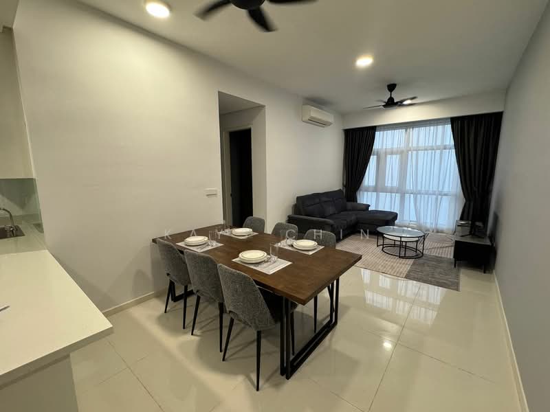 Service Residence for Rent at Met 1 Residences - Kays Chin - Living Room - PropertyGuru.com.my