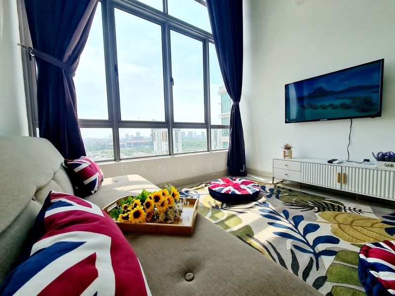 Servis Apartment untuk Disewa di Vega Residensi 1 - Daniel Je - Living Room - PropertyGuru.com.my