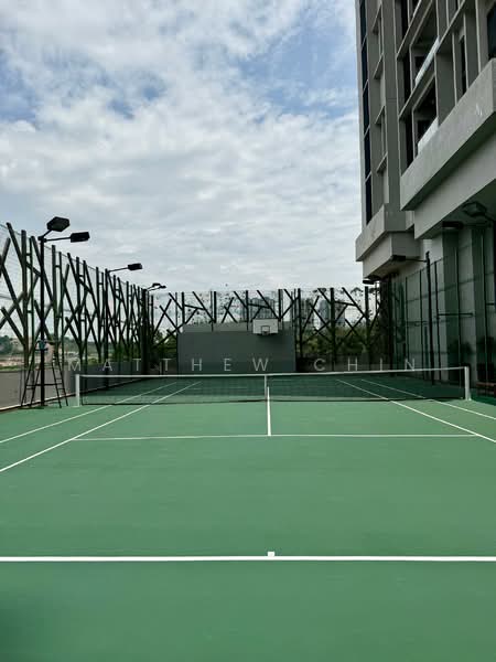 Servis Apartment untuk Dijual di Twin Arkz - Matthew Chin - Tennis / Basketball Court - PropertyGuru.com.my