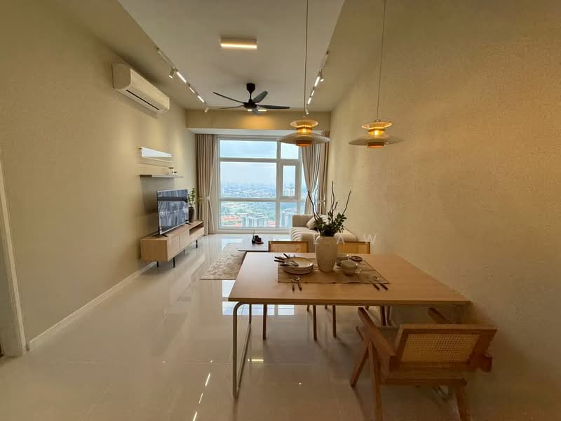 Servis Apartment untuk Disewa di Met 1 Residences - Terry Law - Living Room - PropertyGuru.com.my