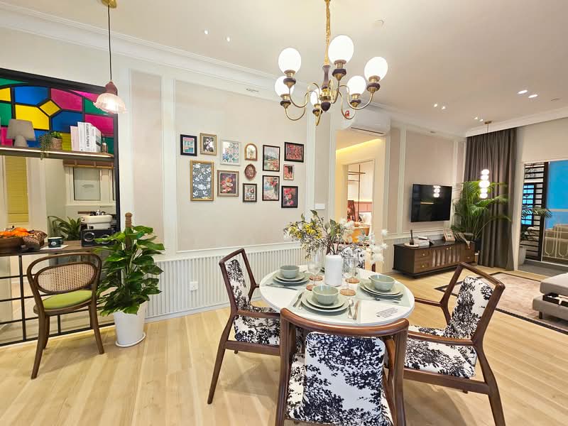 Servis Apartment untuk Dijual di Tuan Straits Residency - Dino Siow - Dining Room - PropertyGuru.com.my