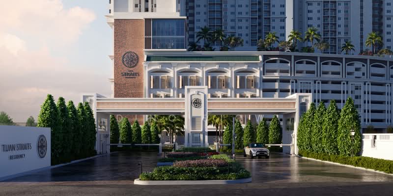 Servis Apartment untuk Dijual di Tuan Straits Residency - Dino Siow - Exterior - PropertyGuru.com.my