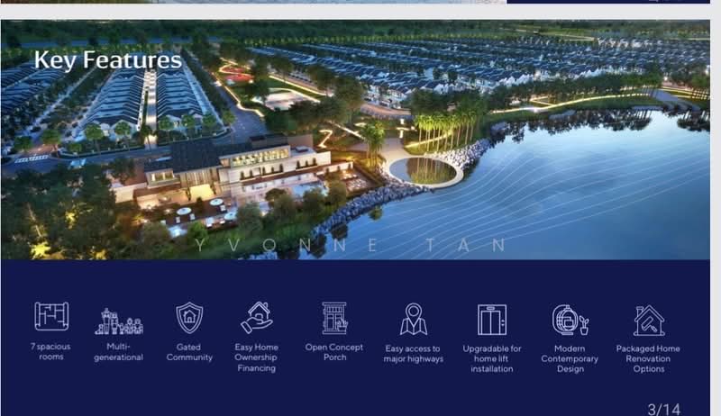 Semi-Detached House for Sale in Lakeside Residences (Puchong) - Yvonne Tan - Exterior - PropertyGuru.com.my