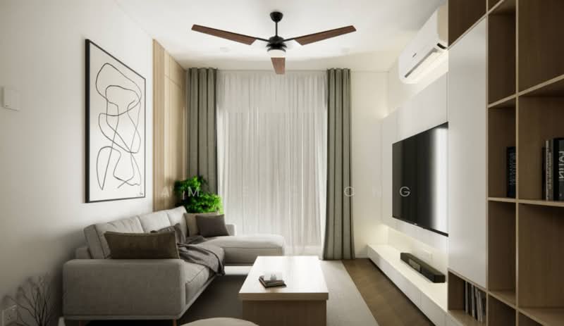 Service Residence for Sale at Arena Residences - James Chong - Living Room - PropertyGuru.com.my