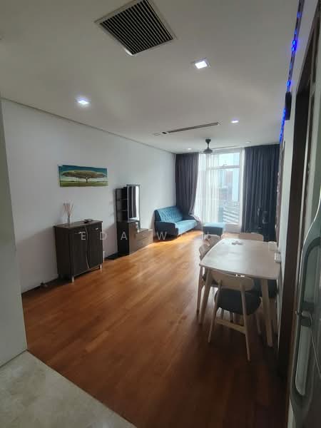 Servis Apartment untuk Disewa di Vipod Residence - Eda Wong - Living Room - PropertyGuru.com.my
