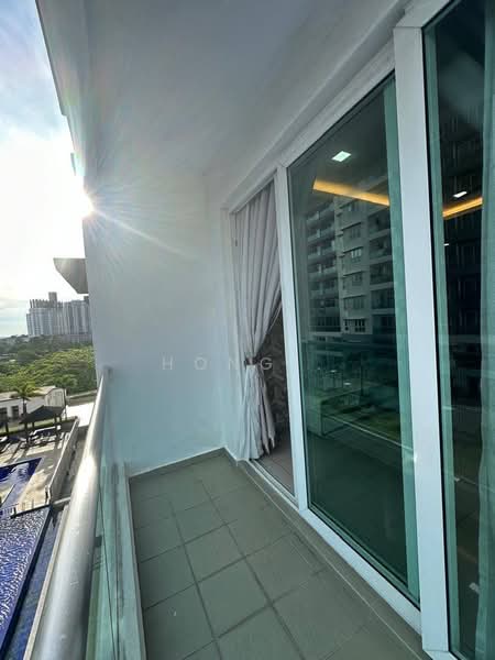Service Residence for Sale at Seasons Amara Larkin - Hong . - Balcony - PropertyGuru.com.my
