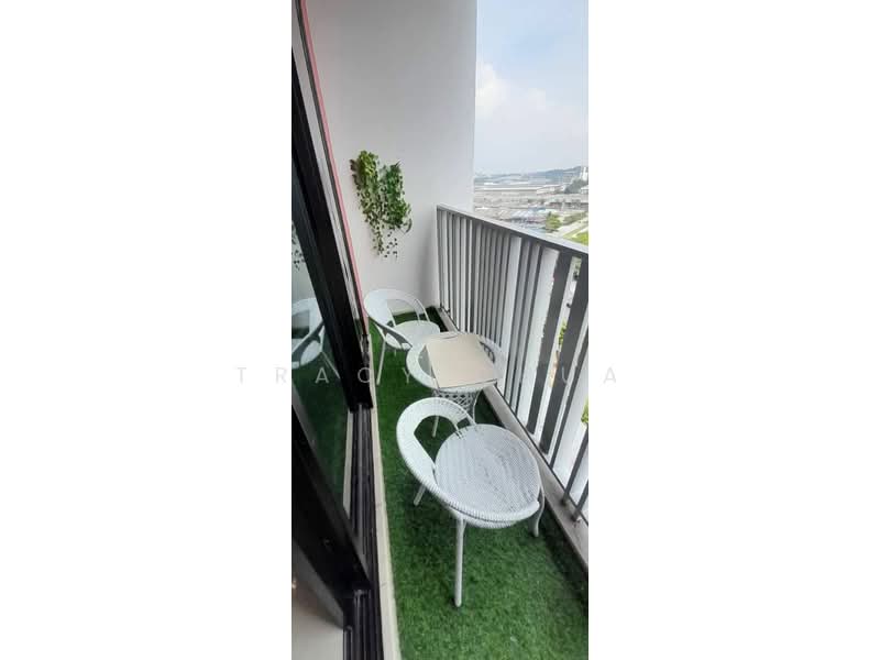 Service Residence for Rent at i-SOHO @ i-City - Tracy Chua - Balcony - PropertyGuru.com.my