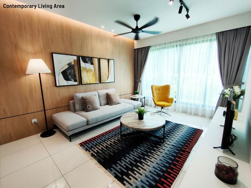 Apartment for Sale at Waterway Peaks - Roger Lee - Living Room - PropertyGuru.com.my