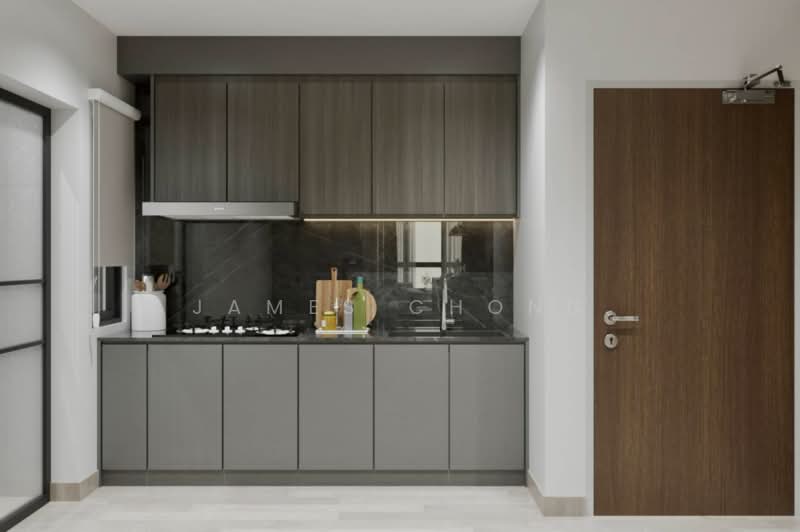 Service Residence for Sale at TRiGON Luxury Residences - James Chong - Kitchen - PropertyGuru.com.my