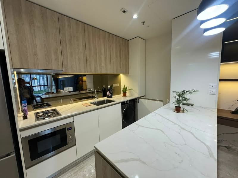 Service Residence for Rent at TRX Residences - Jasminn Tan - Kitchen - PropertyGuru.com.my