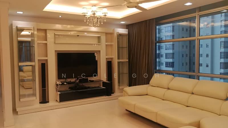 Condominium for Sale at The Saffron - Nicole Goh - Living Room - PropertyGuru.com.my