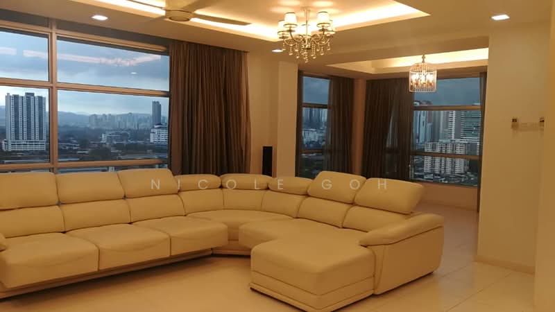 Condominium for Sale at The Saffron - Nicole Goh - Living Room - PropertyGuru.com.my