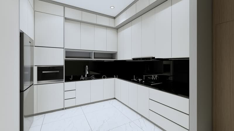 Service Residence for Sale at Marc Residence - Jason Lim - Kitchen - PropertyGuru.com.my