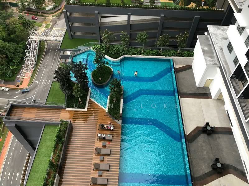 Kondominium untuk Disewa di The Hamilton - Eugene Loke - Pool - PropertyGuru.com.my