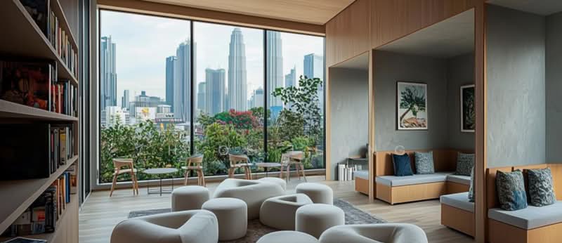 Service Residence for Sale at Centrix The Station KLCC - Chloe Leong - Living Room - PropertyGuru.com.my