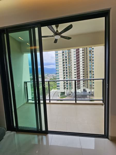 Service Residence for Sale at Elemen Utara KK - Vui Onn Liaw - Balcony - PropertyGuru.com.my