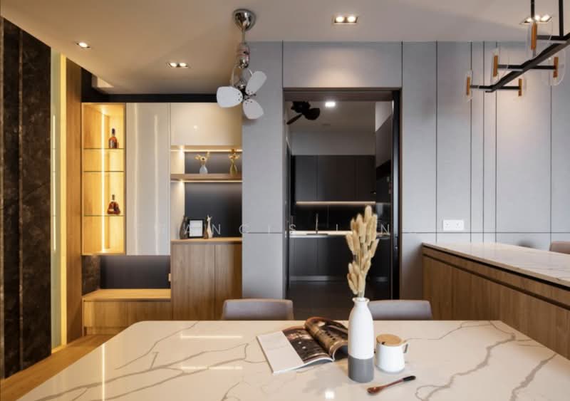 Service Residence for Sale at The Grand Subang Jaya SS15 - Francis Ling - Dining Room - PropertyGuru.com.my