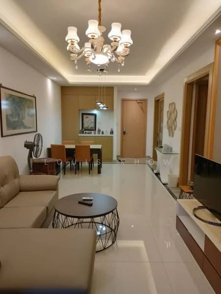 Service Residence for Rent at R&F Princess Cove Phase 1 - Louis Khow - Living Room - PropertyGuru.com.my