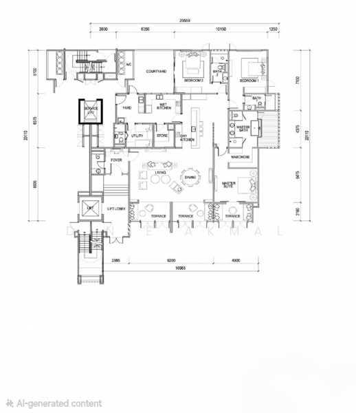 Kondominium untuk Dijual di Madge Mansions - Dinie Akmal - Bedroom - PropertyGuru.com.my