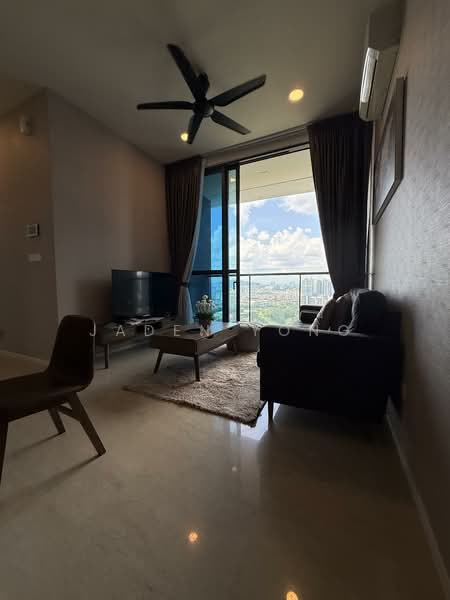 Service Residence for Rent at 10 Stonor - Jaden Yong - Living Room - PropertyGuru.com.my