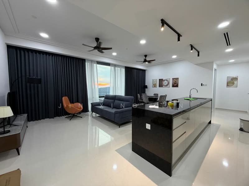 Service Residence for Sale at Pavilion Damansara Heights - Jin Xing Gan - Living Room - PropertyGuru.com.my