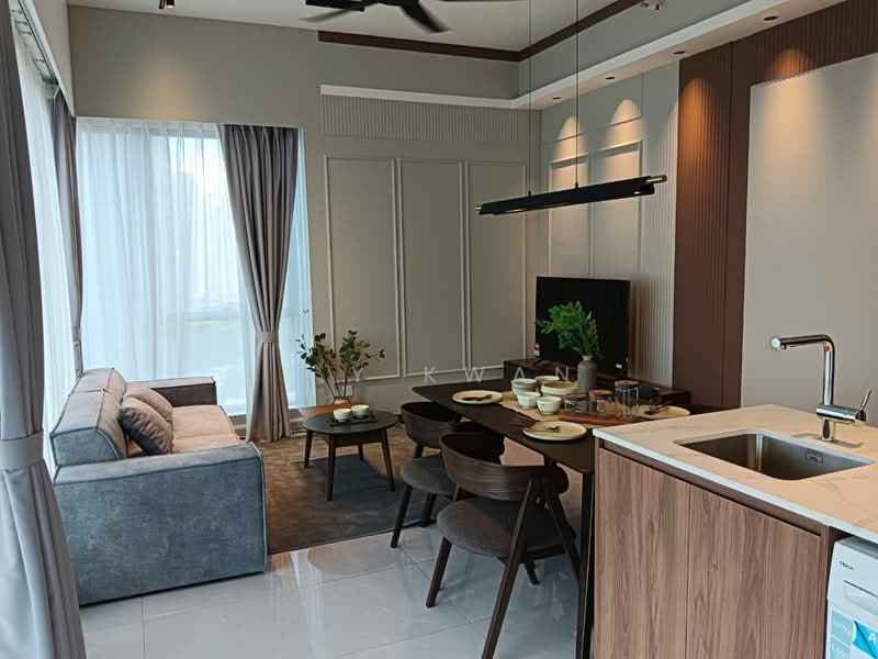 Kediaman Servis untuk Disewa di Core Residence @ TRX - T.Y Kwan - Living Room - PropertyGuru.com.my