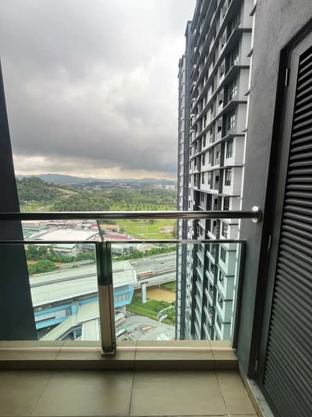 Service Residence for Rent at B11 Parkland Residence - Serena Lee - Balcony - PropertyGuru.com.my