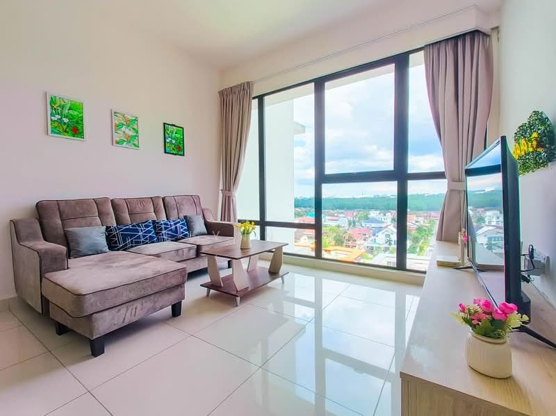Service Residence for Sale at Southkey Mosaic - Elynn Lam - Living Room - PropertyGuru.com.my