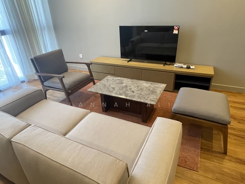 Service Residence for Rent at Conlay Signature Suites by E&O - Jannah Ali - Living Room - PropertyGuru.com.my