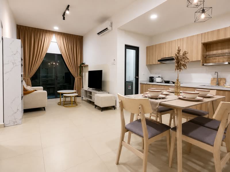 Service Residence for Rent at Reizz Residence - Ryan Chong - Living Room - PropertyGuru.com.my