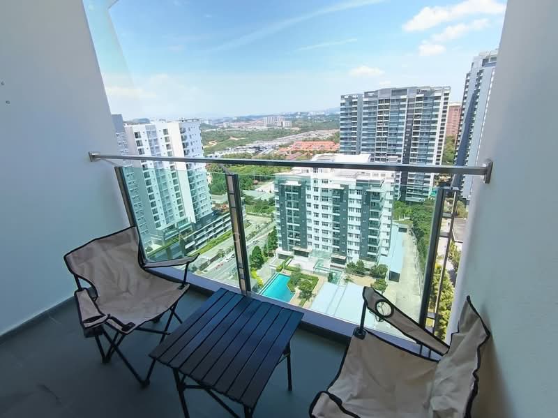 Condominium for Rent at Lavender Residences - Nyco Lim - Balcony - PropertyGuru.com.my