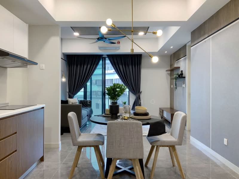 Service Residence for Rent at Ooak Serviced Apartments @ Kiara 163 - Pearl Ho - Living Room - PropertyGuru.com.my