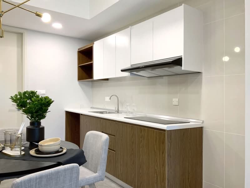 Service Residence for Rent at Ooak Serviced Apartments @ Kiara 163 - Pearl Ho - Kitchen - PropertyGuru.com.my