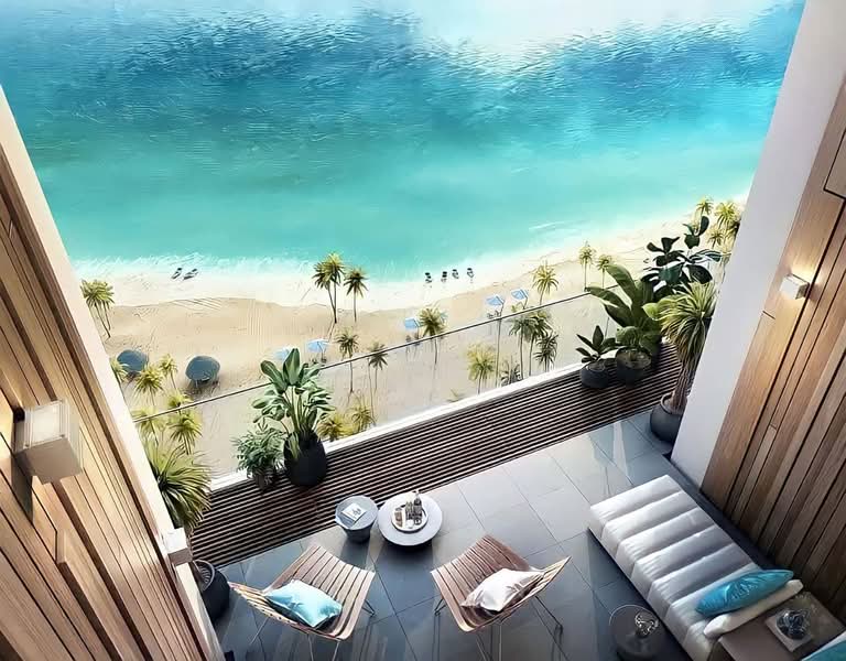 Servis Apartment untuk Dijual di Cove Residence - CJ Yew - Balcony - PropertyGuru.com.my