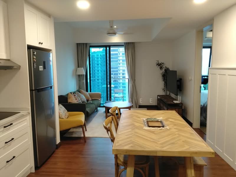 Service Residence for Rent at Ooak Serviced Apartments @ Kiara 163 - Gary Lee - Living Room - PropertyGuru.com.my