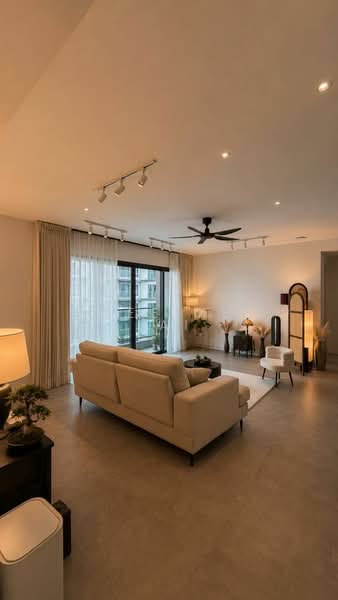 Kondominium untuk Dijual di Allevia - Chee Mei Lai - Living Room - PropertyGuru.com.my