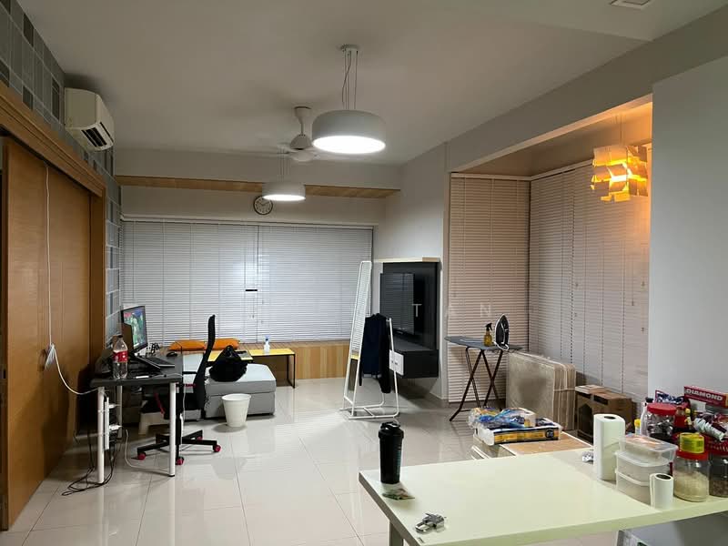 Service Residence for Sale at The Leafz @ Dedaun - Sarah Tan - Living Room - PropertyGuru.com.my