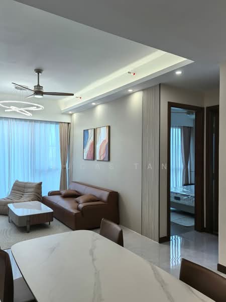 Service Residence for Rent at Core Residence @ TRX - Lucas Tan - Living Room - PropertyGuru.com.my