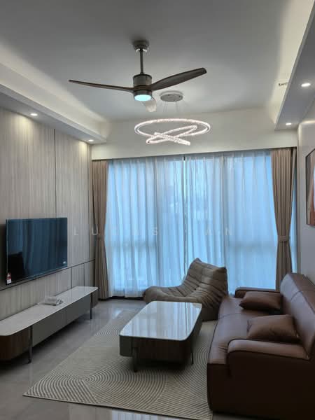 Service Residence for Rent at Core Residence @ TRX - Lucas Tan - Living Room - PropertyGuru.com.my