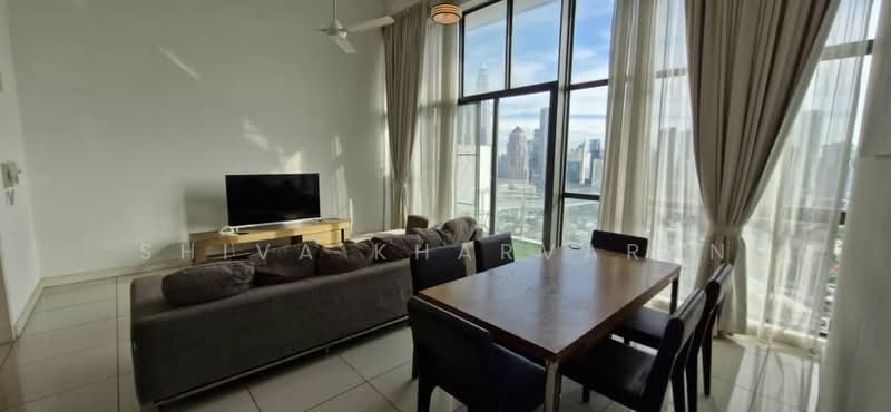 Servis Apartment untuk Disewa di Setia SKY Residences - Shiva Kharvaran - Living Room - PropertyGuru.com.my