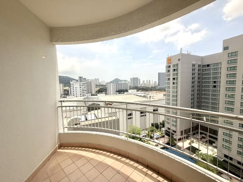 Condominium for Rent at Gurney Park Condominium - Yuki Bong - Balcony - PropertyGuru.com.my