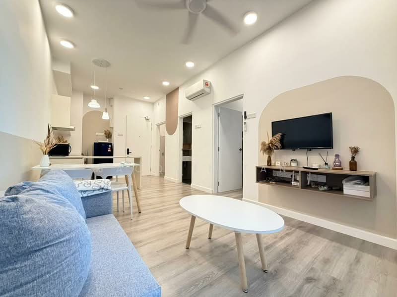 Servis Apartment untuk Disewa di Cubic Botanical - Jacquin Tan - Living Room - PropertyGuru.com.my