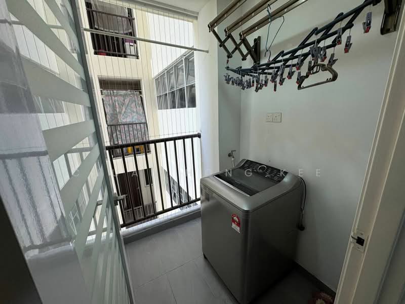 Service Residence for Rent at KSL Residence @ Daya - Chuan Hong Kee - Balcony - PropertyGuru.com.my