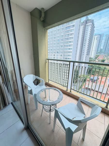 Service Residence for Rent at Kiara Designer Suites - T.Y Kwan - Balcony - PropertyGuru.com.my