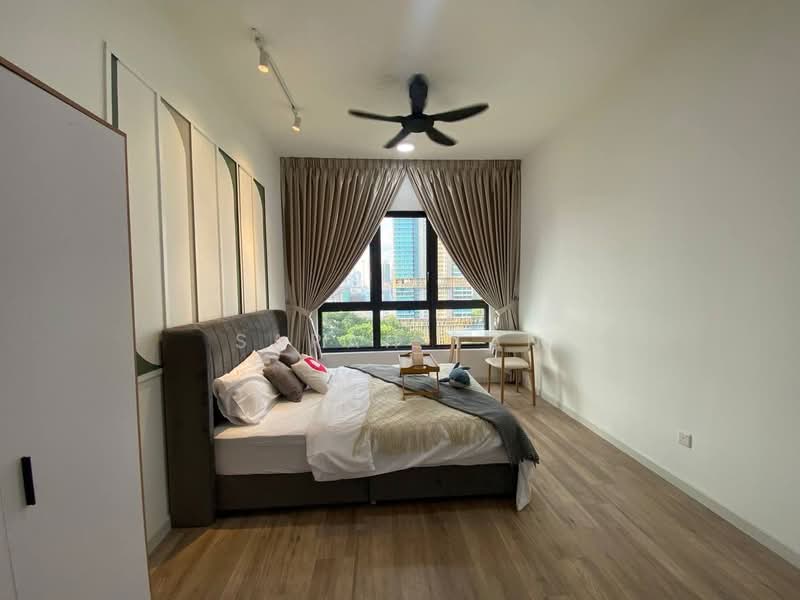 Servis Apartment untuk Disewa di Sunway Belfield - Sarah Tan - Master Bedroom - PropertyGuru.com.my