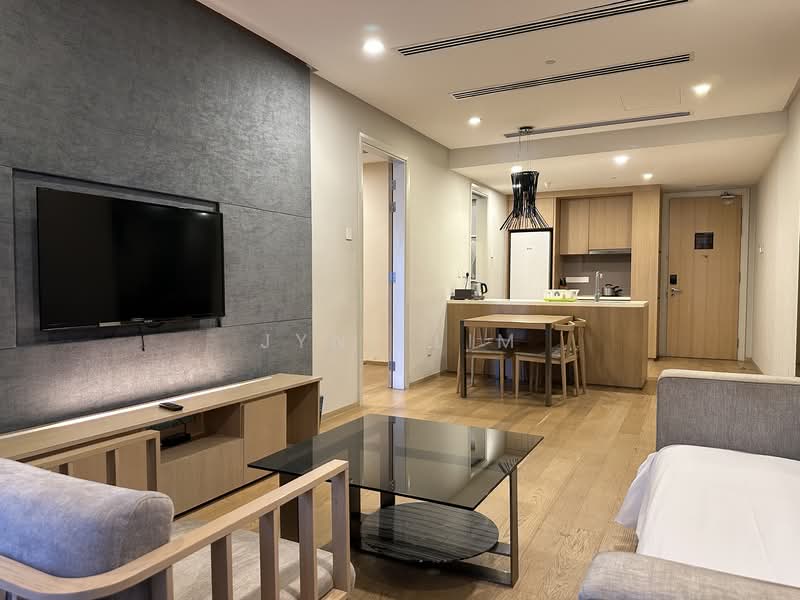 Servis Apartment untuk Disewa di Fraser Residence (188 Suites) - Jyne Lim - Living Room - PropertyGuru.com.my