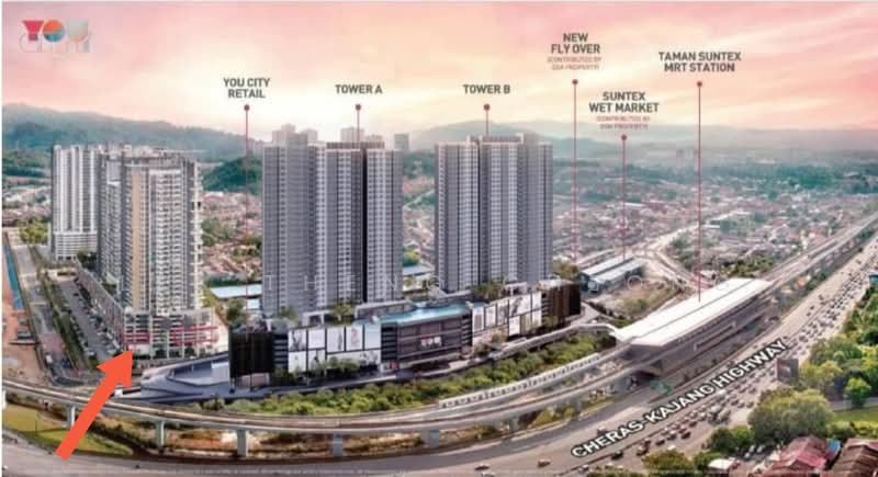Service Residence for Sale at You Vista @ You City - Lee Theng Cheong - Exterior - PropertyGuru.com.my