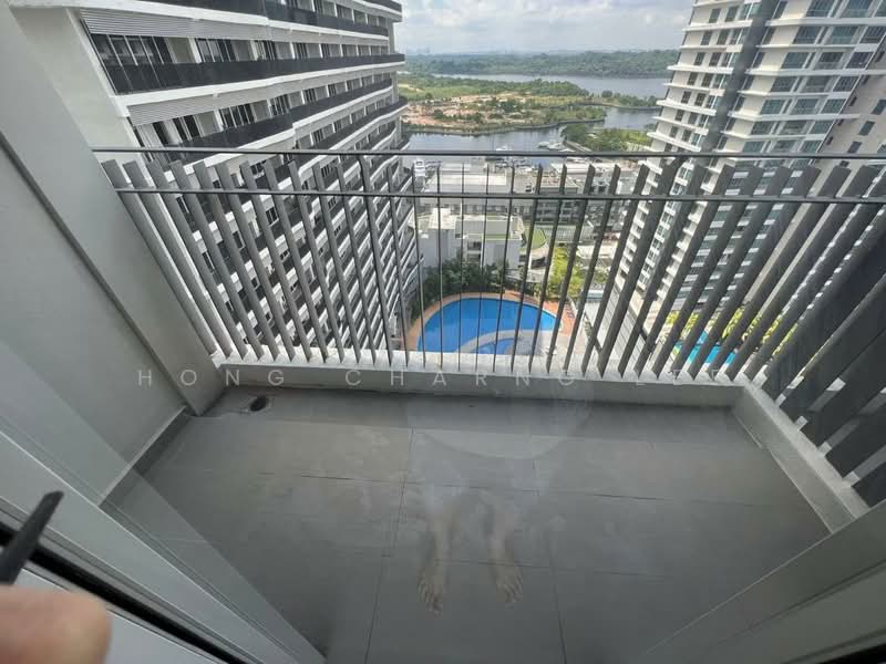 Service Residence for Rent at Encorp Marina - Hong Charng Lee - Balcony - PropertyGuru.com.my
